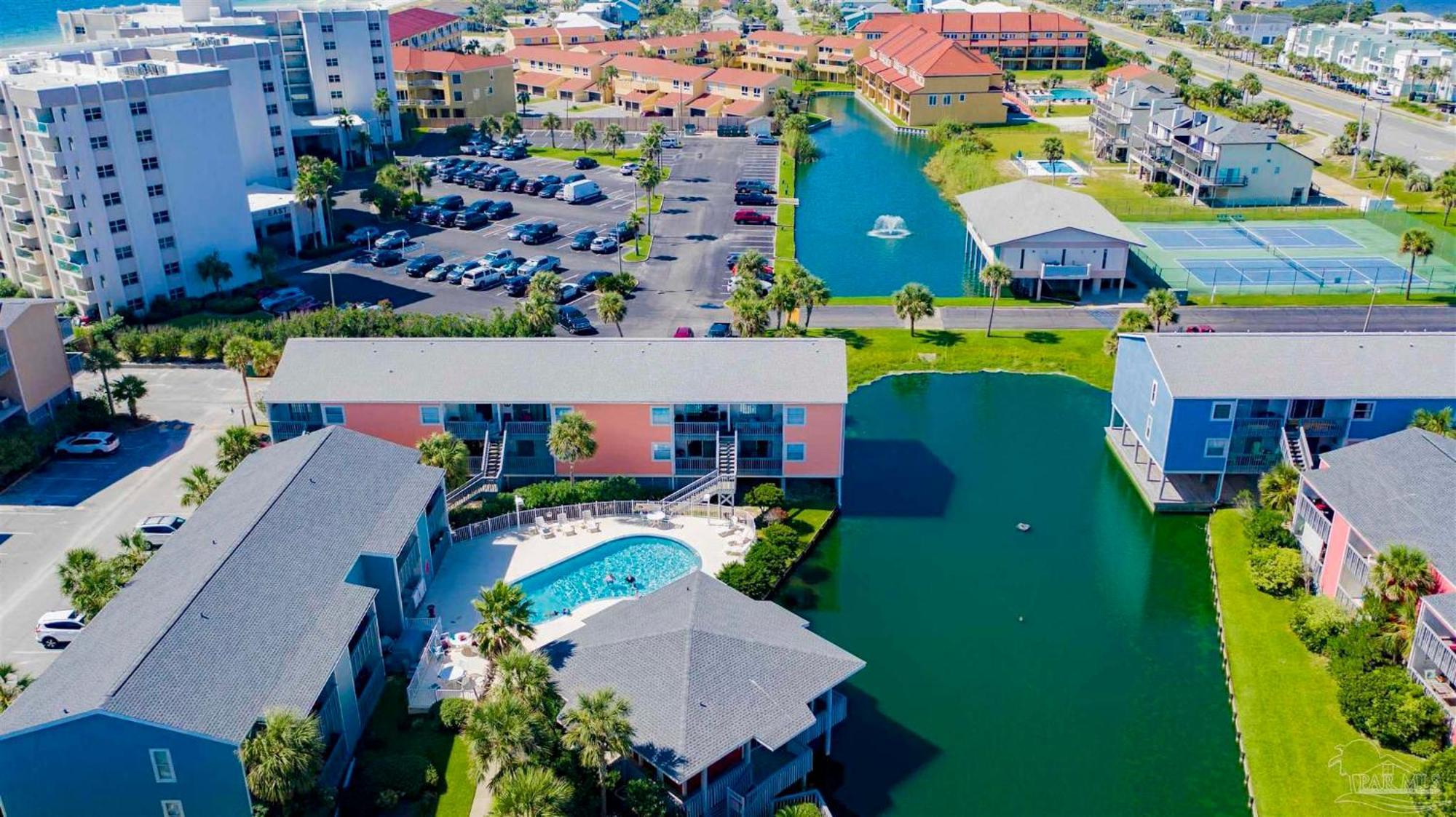 Villas On The Gulf L1- Ocean View Steps To Beach! 彭萨科拉海滩 外观 照片