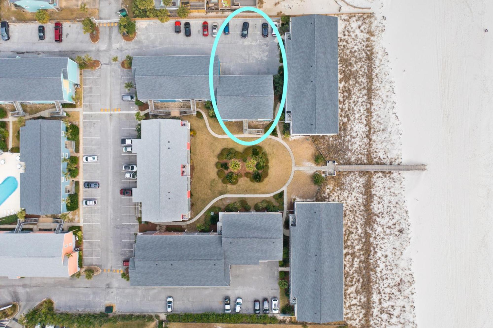 Villas On The Gulf L1- Ocean View Steps To Beach! 彭萨科拉海滩 外观 照片