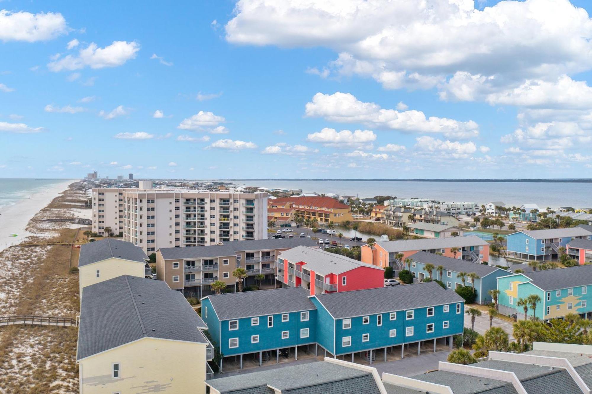 Villas On The Gulf L1- Ocean View Steps To Beach! 彭萨科拉海滩 外观 照片