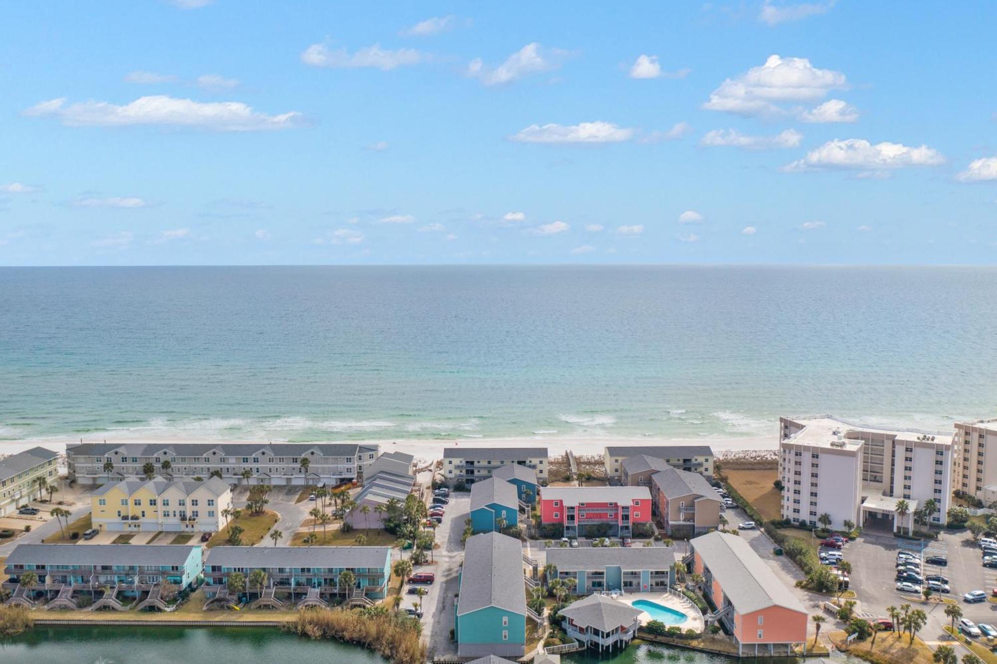 Villas On The Gulf L1- Ocean View Steps To Beach! 彭萨科拉海滩 外观 照片