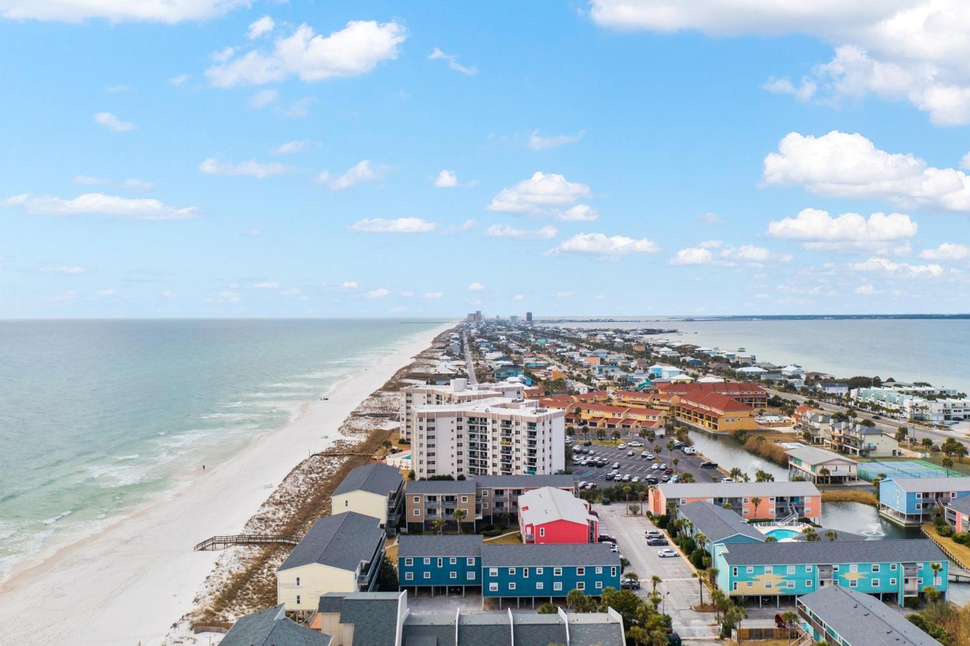 Villas On The Gulf L1- Ocean View Steps To Beach! 彭萨科拉海滩 外观 照片